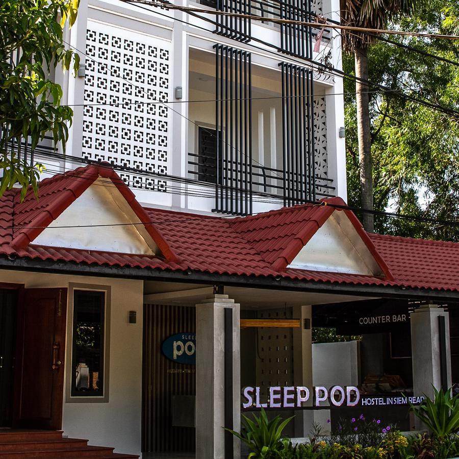 Sleep Pod Hostel Siem Reap Dış mekan fotoğraf